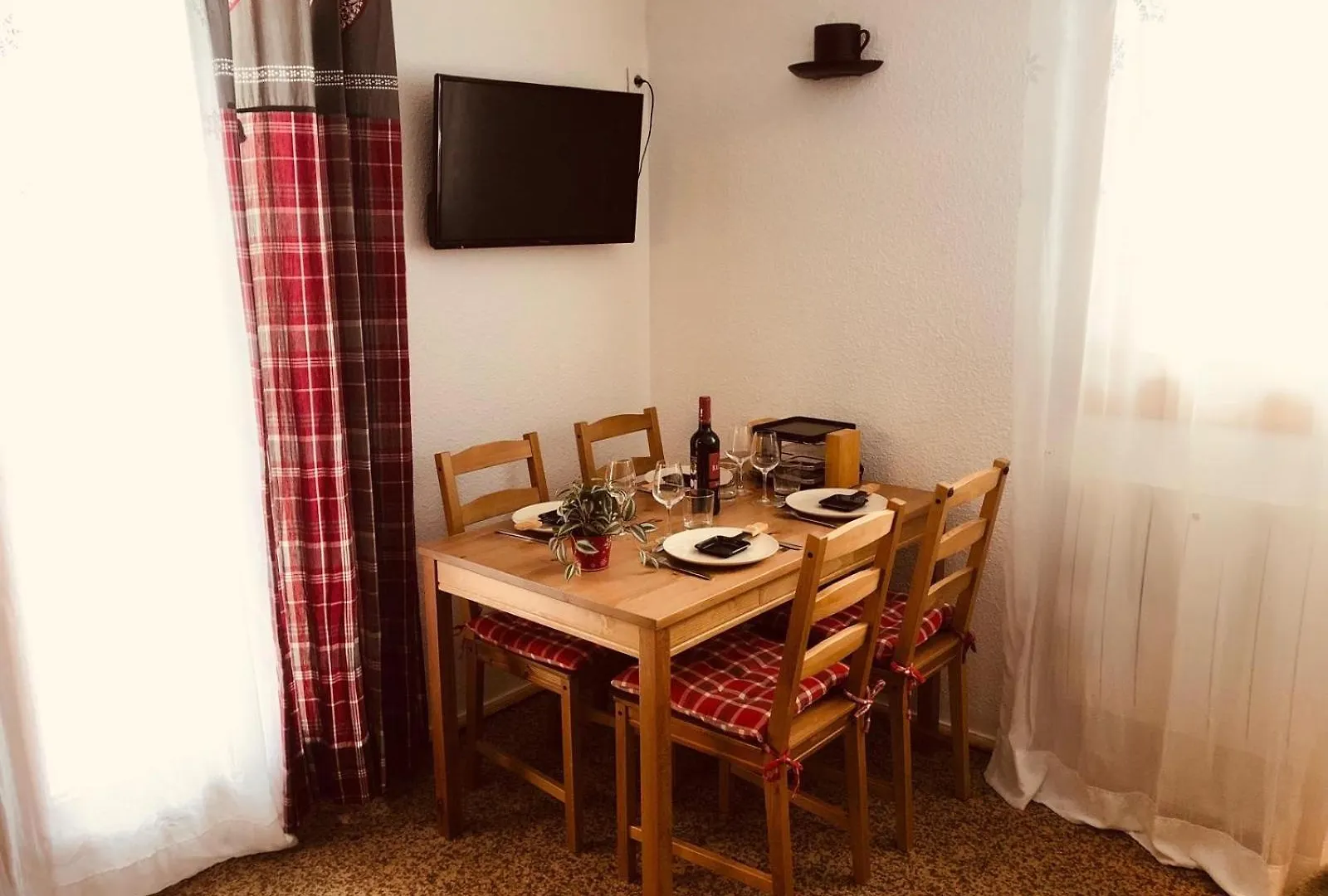 Studio Fondue Chocolat, 100M Des Pistes Wifi Fibre, Parking Prive Bernex Apartment